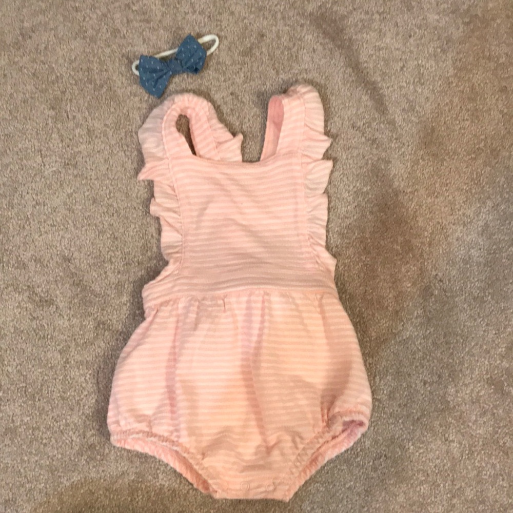 Pink romper